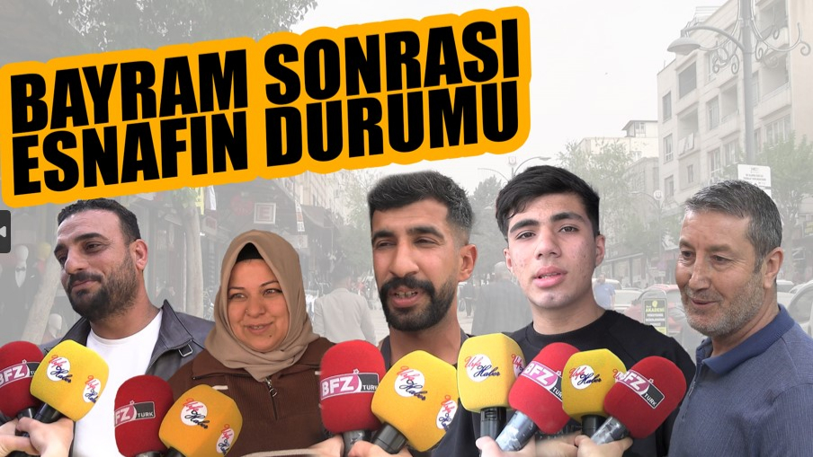 Bayram Sonrası Çarşı Pazarda Esnafın Durumu