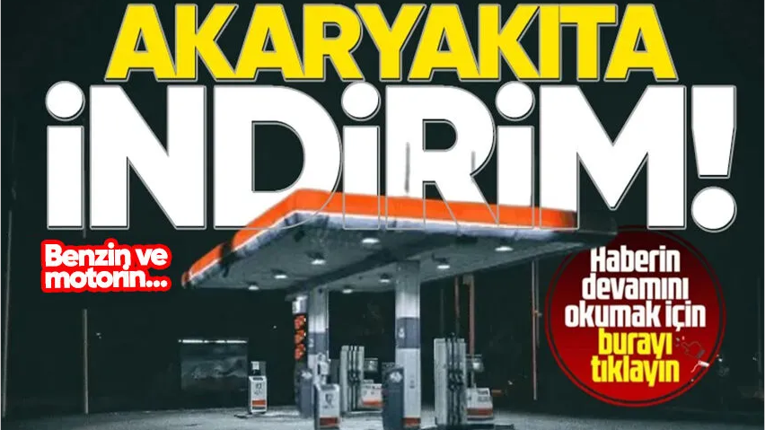 Benzin ve Motorine Büyük İndirim Geliyor mu?