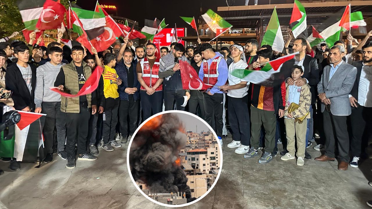 Şanlıurfa'da Gençler Gazze İçin Buluştu..