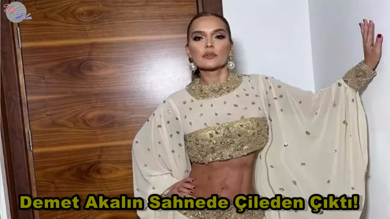 Demet Akalın Sahneyi Dumanla Bastı!