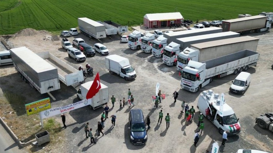 Şanlıurfa'da Gazze İçin Birleşen Vicdanlar