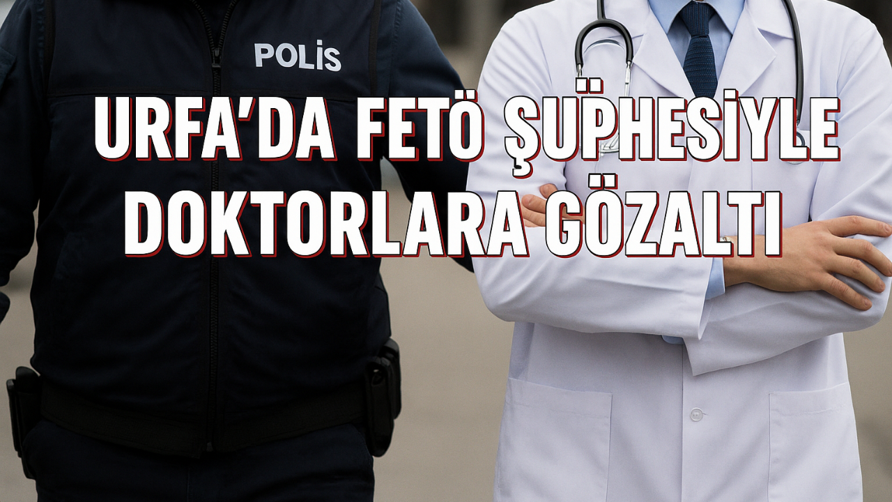 Urfa’da FETÖ Şüphesiyle Doktorlara Gözaltı