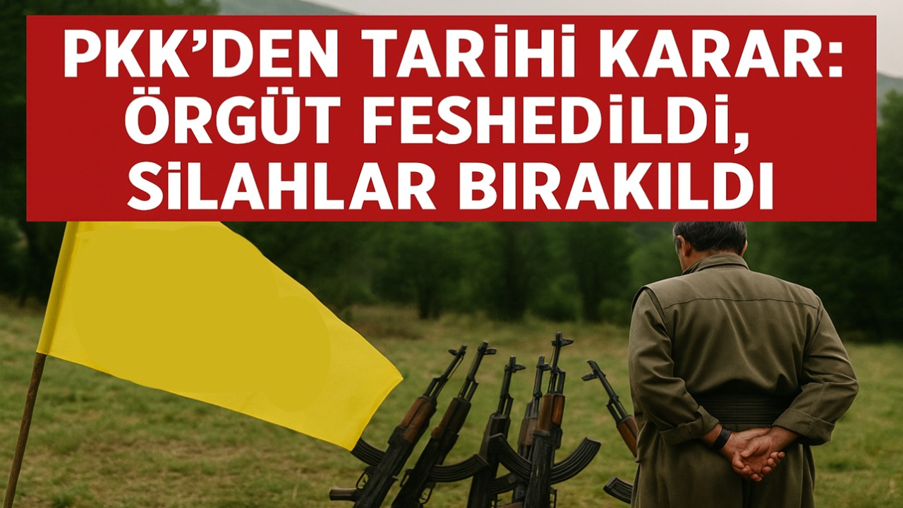 PKK’den Tarihi Karar: Örgüt Feshedildi, Silahlar Bırakıldı