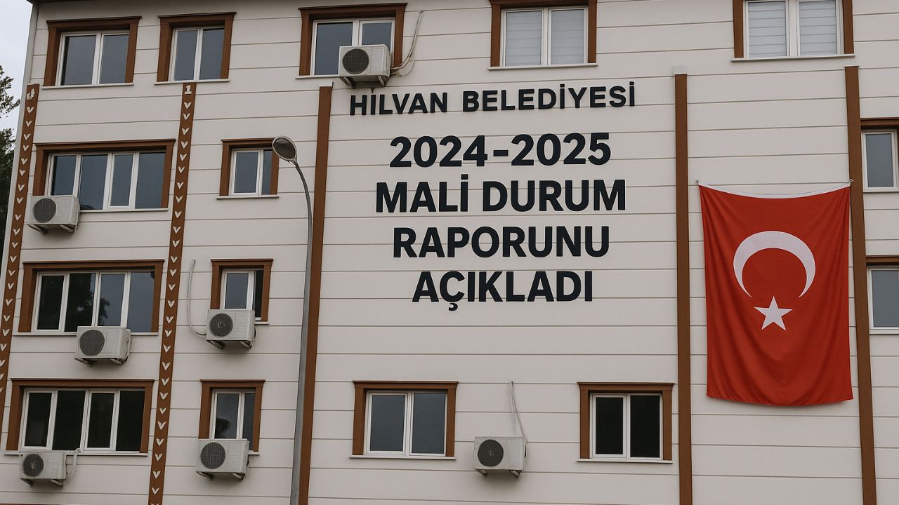 Hilvan Belediyesi 2024-2025 Mali Durum Raporunu Açıkladı