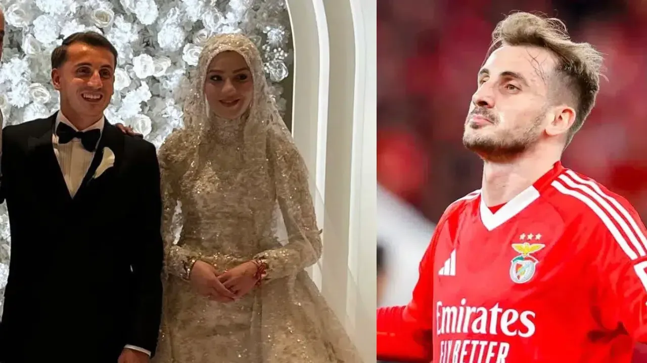 Milli Futbolcu Kerem Aktürkoğlu Evlendi