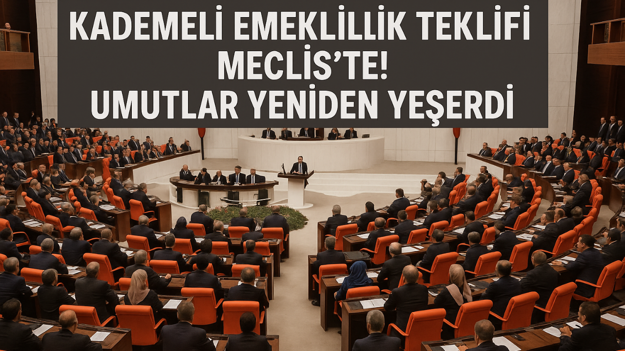 Kademeli Emeklilik Meclis’te! Umutlar Artıyor