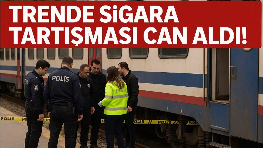 Trende Sigara Tartışması Can Aldı!