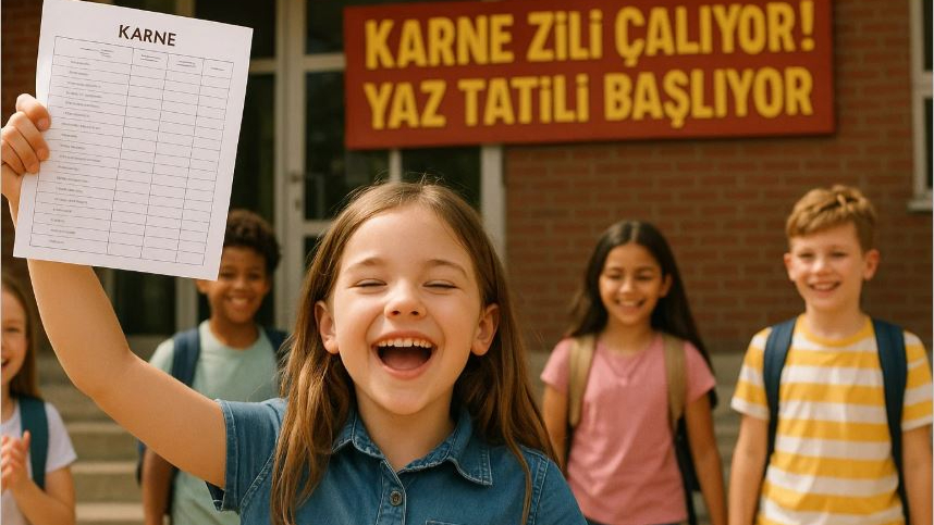 Karne Zili Çalıyor! Yaz Tatili Başlıyor