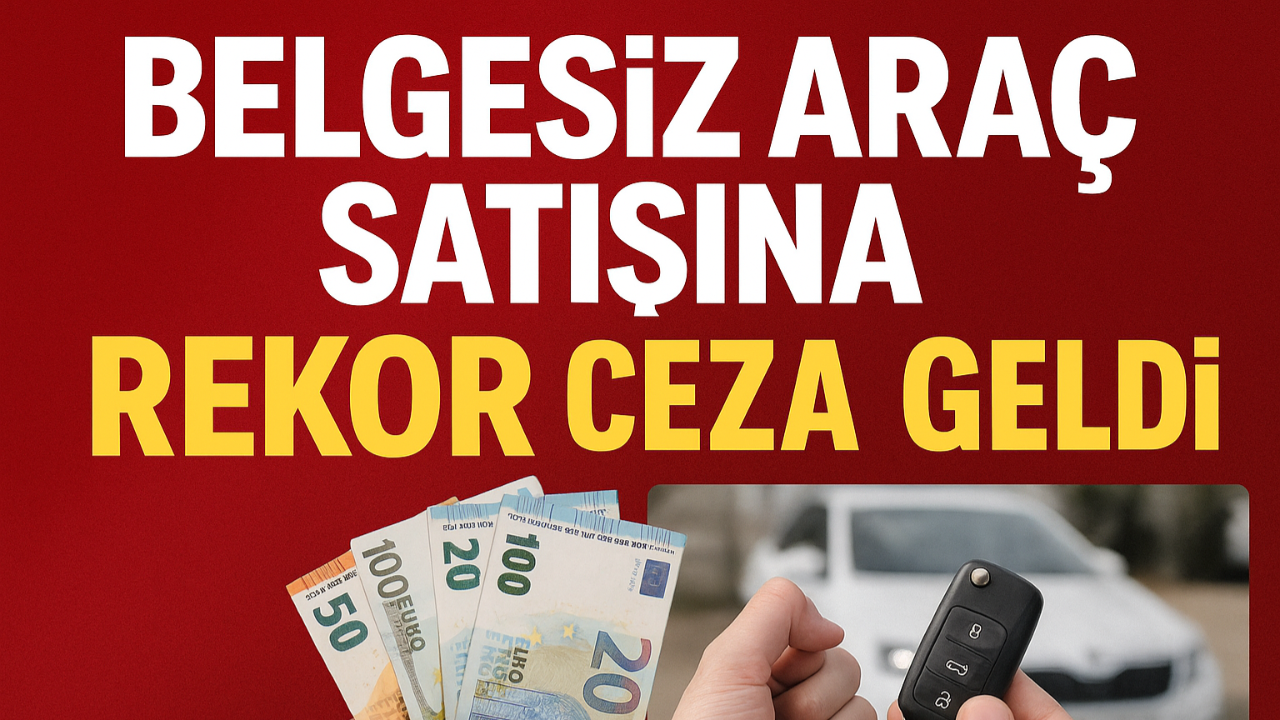 Belgesiz Araç Satışına Rekor Ceza Geldi