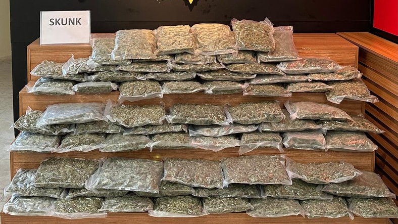 Vali Şıldak: 35 Kilo Skunk Ele Geçirildi