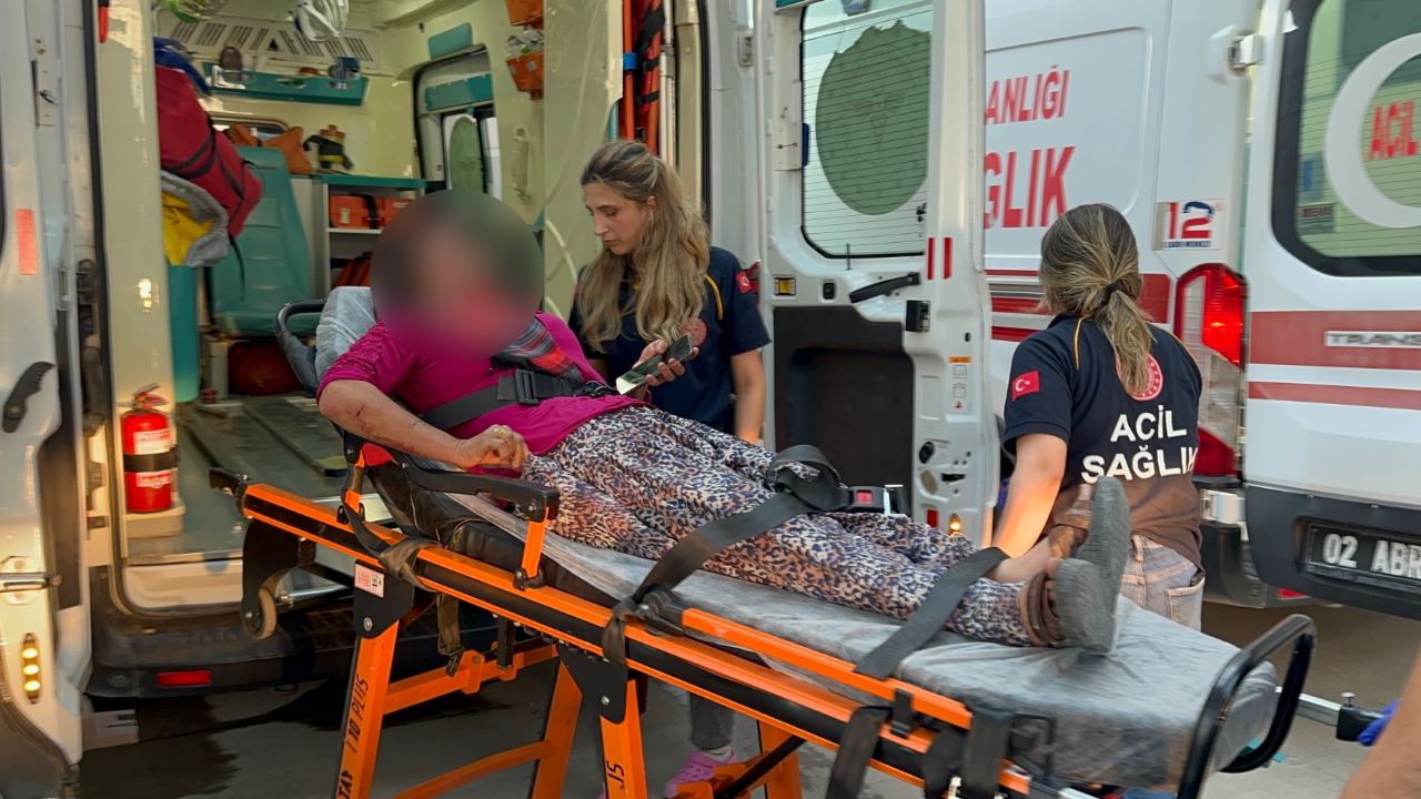 Kadına Taşlı Saldırı :Sokak Ortasında dehşet !