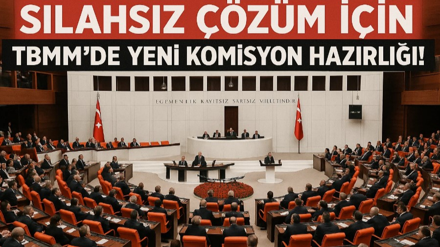 Silahsız Çözüm İçin TBMM’de Yeni Komisyon Hazırlığı!