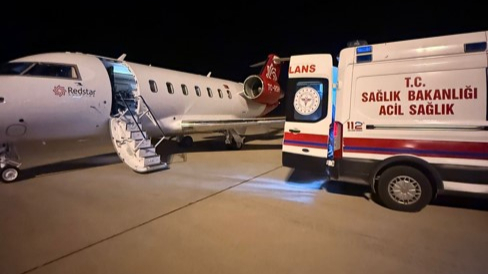 Kalp Hastası Bebek Şanlıurfa’dan İstanbul’a Nakledildi