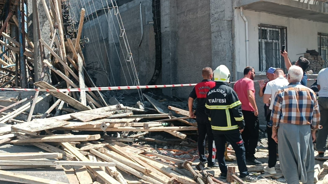 İnşaat Çöktü, Beton Dökümü Sırasında 7 Kişi Yaralandı