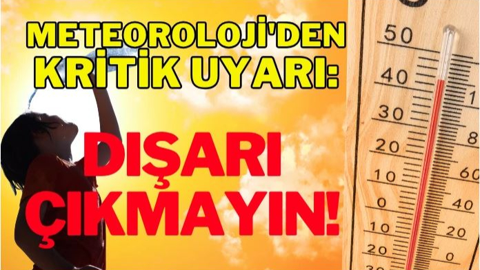 Meteoroloji’den Sıcaklık Alarmı: 5 İlde Risk Uyarısı!