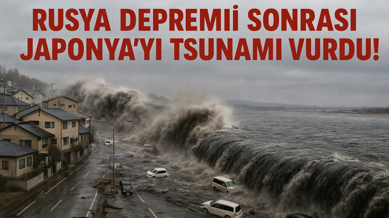 Rusya Depremi Sonrası Japonya’yı Tsunami Vurdu!