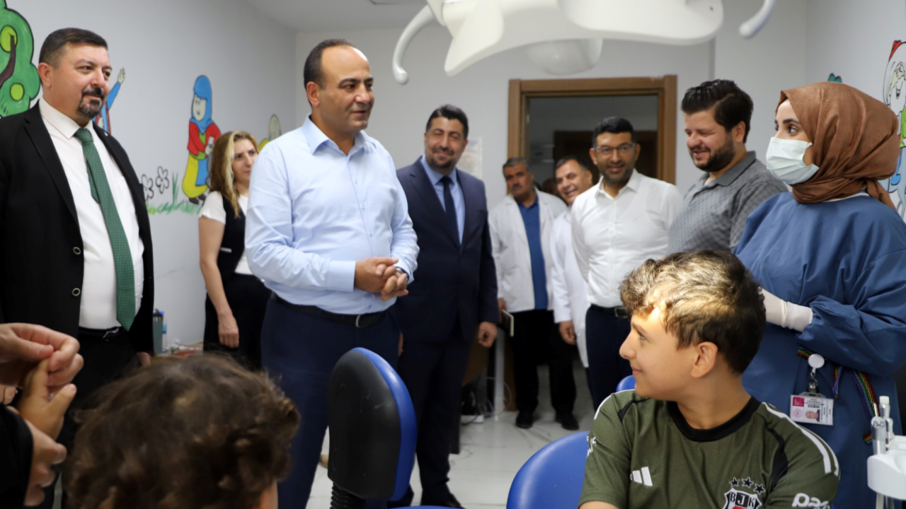 Dr. Erhan Berk Haliliye Diş Hastanesinde İnceleme Yaptı