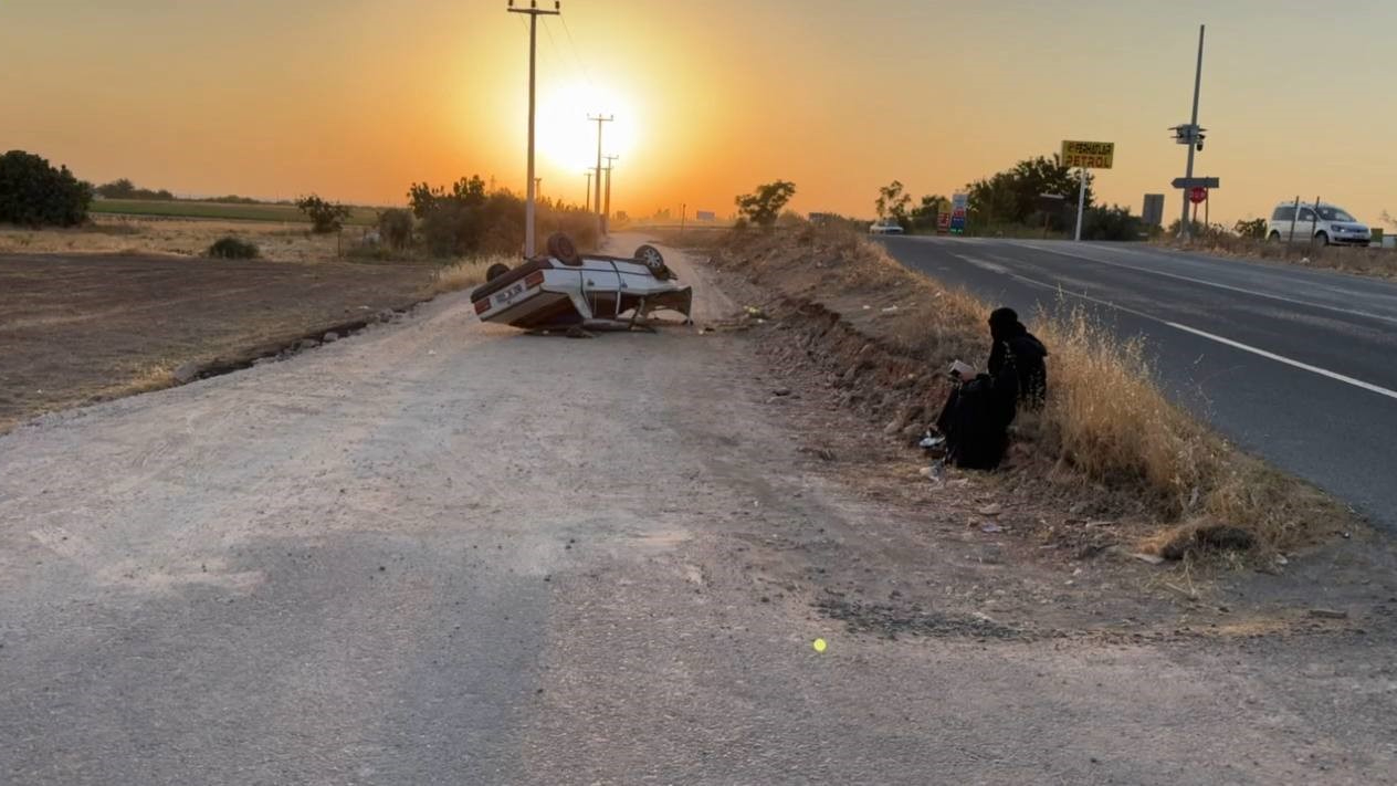 Şanlıurfa’da Kaza Sonrası Şaşırtan An!