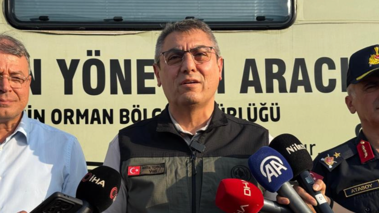 Mersin’de Yangın Alarmı: Vali Toros’tan Açıklama