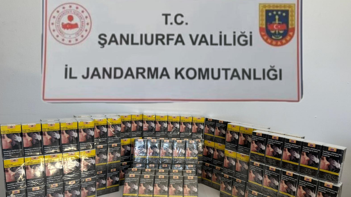 Şanlıurfa’da Kaçak Sigara Operasyonu:2 Bin 130 Paket Yakalandı