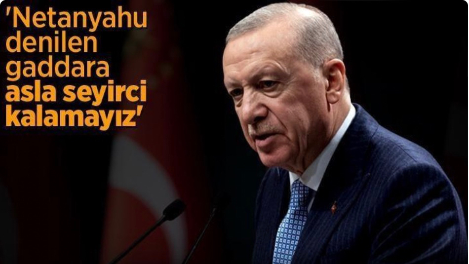 Filistin’de Kan Akıyor, Erdoğan “Artık Dur” Dedi!
