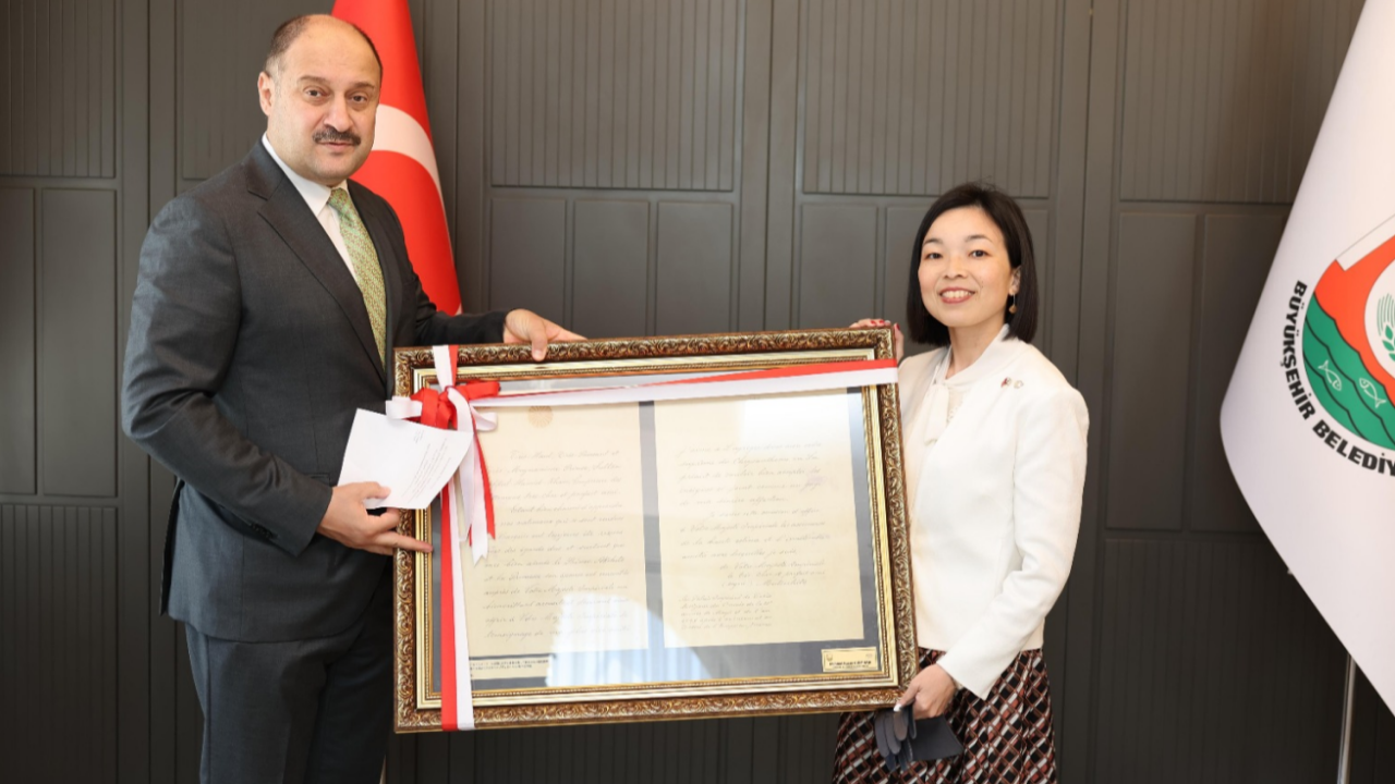 Gülpınar, Japon Prensese 137 Yıllık Dostluk Mektubu Verdi