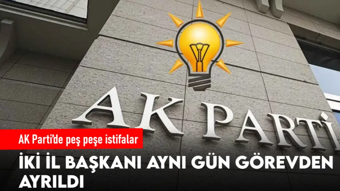 AK Parti’de Peş Peşe İstifalar Sonrası İlk Açıklama