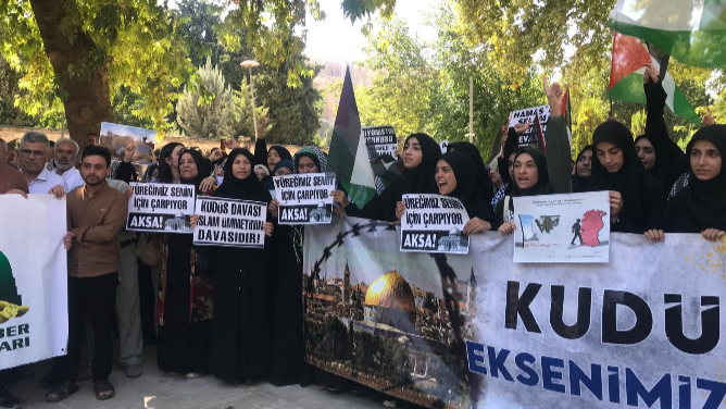 Şanlıurfa'da Sumud Filosu: Filistin'e Destek Çağrısı