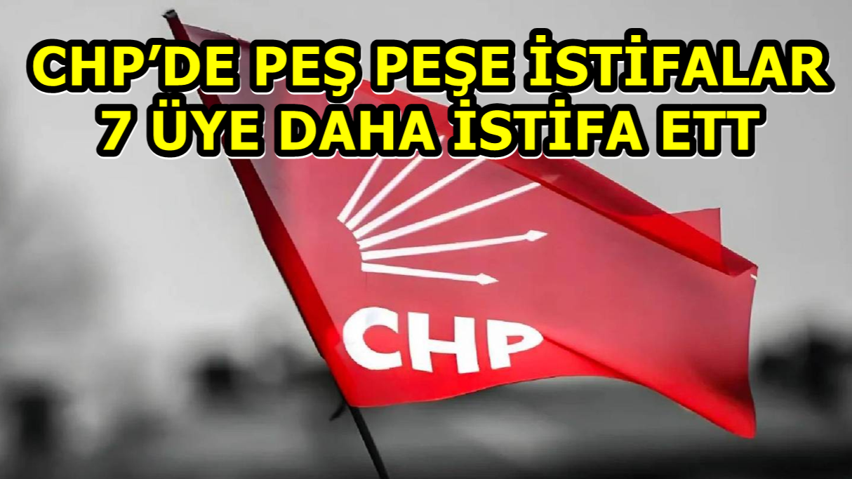 CHP Aksu’da İstifa Zinciri: 7 Meclis Üyesi Partiden Ayrıldı