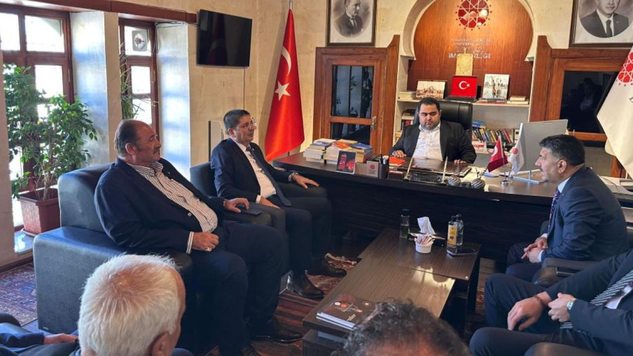 ABB Heyeti Şanlıurfa’da İletişim Başkanlığı’nı Ziyaret Etti