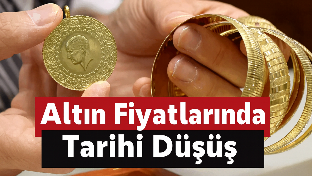Altın Fiyatlarında Tarihi Düşüş