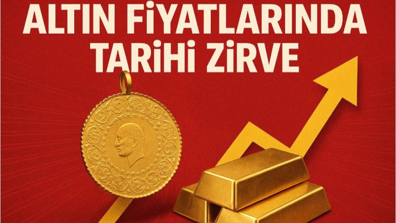 Altın Fiyatları Fırtına Gibi Yükseliyor