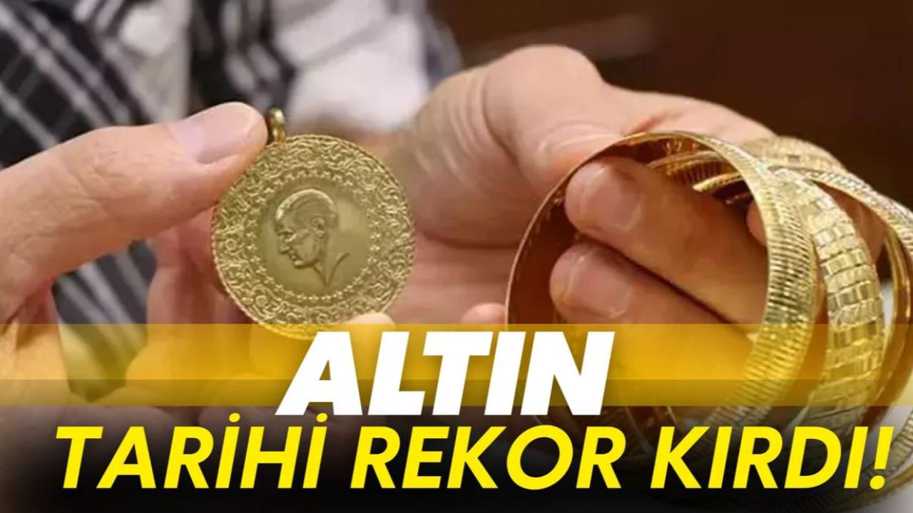 Altın Tarihi Zirveye Koşuyor