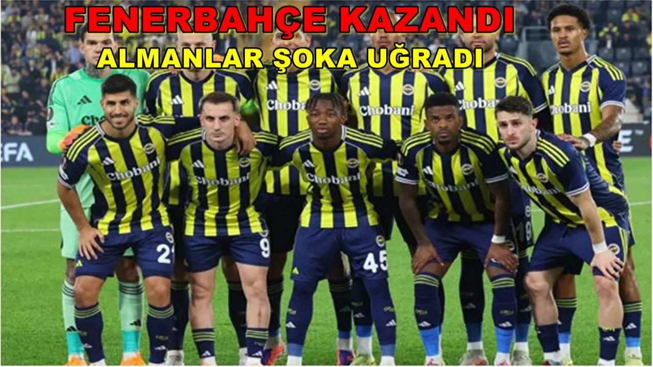 Fenerbahçe Kazandı Almanlar Şoka Uğradı