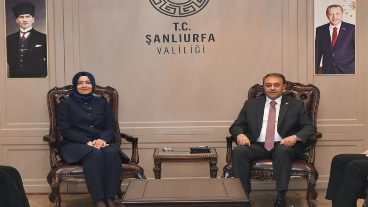 Fatma Betül Sayan Kaya Şanlıurfa’da Valilik Ziyaretiyle Başladı