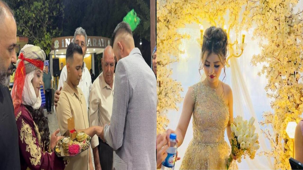 Şanlıurfa’da Gelin ve Damat Farklı Ülkelerdeyken Nişanlandı