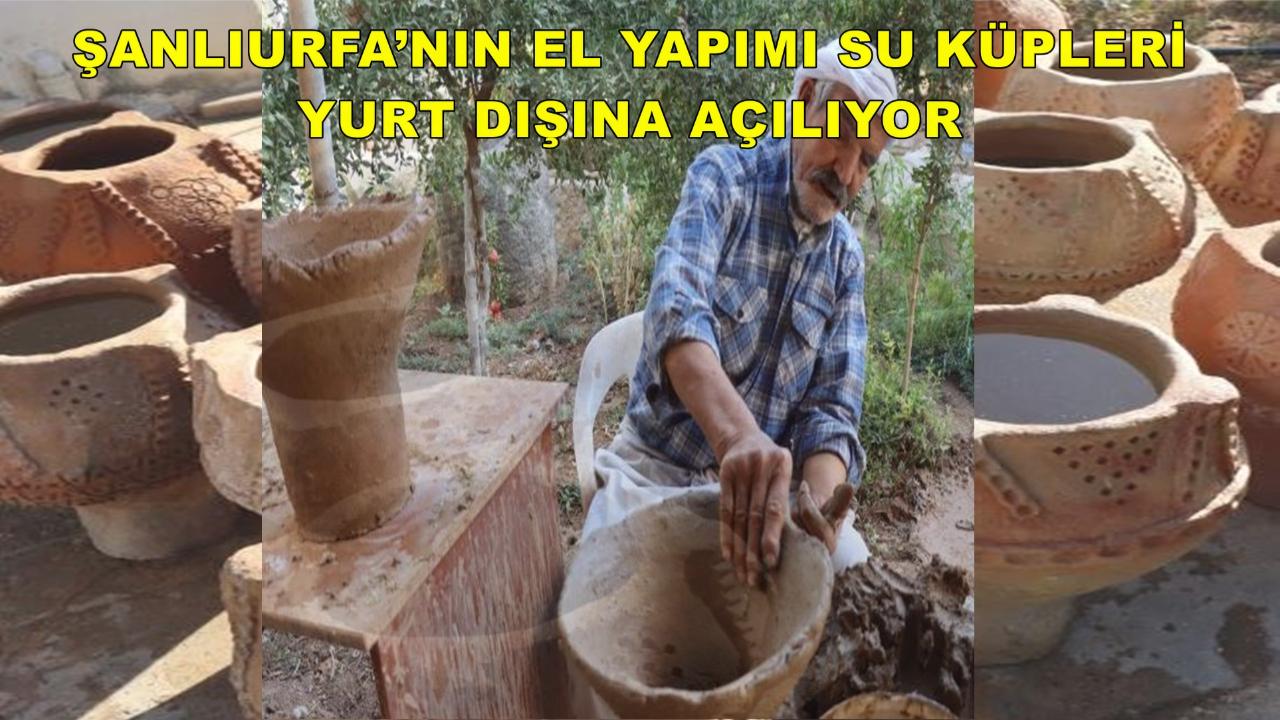 Şanlıurfa’nın El Yapımı Su Küpleri Yurt Dışına Açılıyor