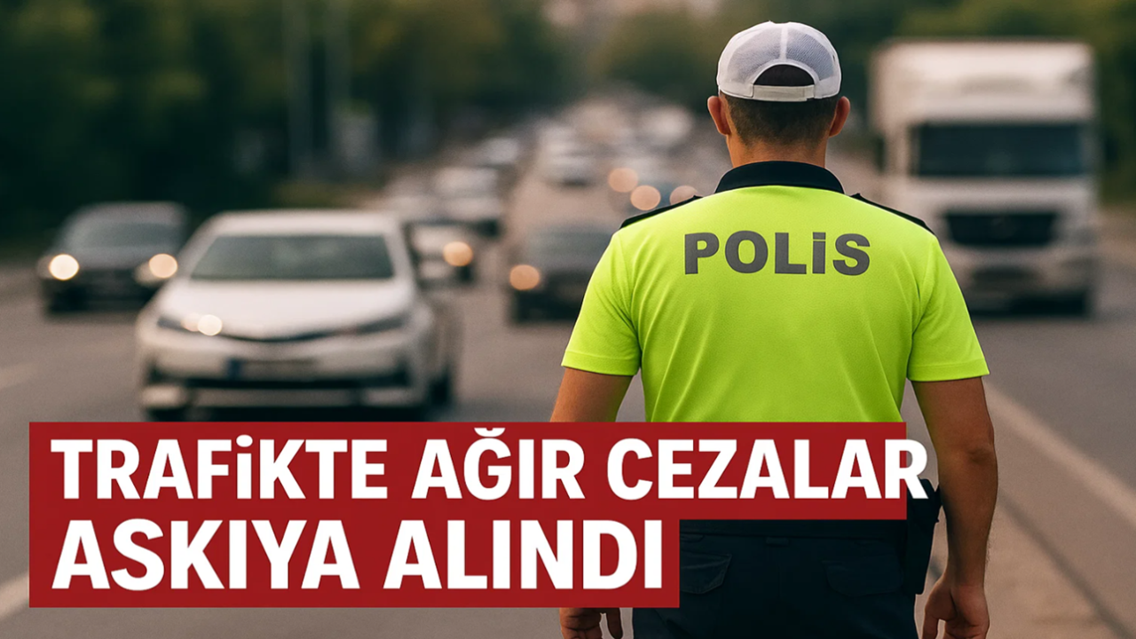 Trafikte Ağır Cezalar Askıya Alındı