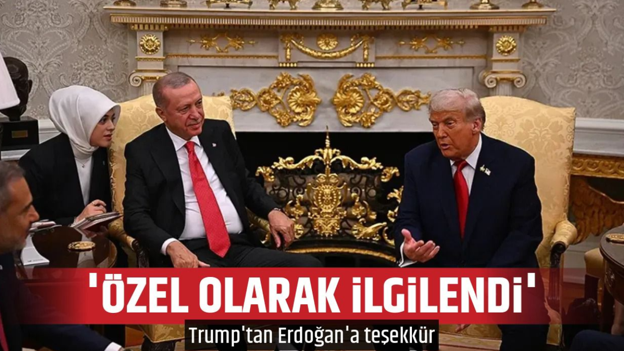 Trump: Gazze'de savaşı bitirdik, Erdoğan Kritik Rol Oynadı