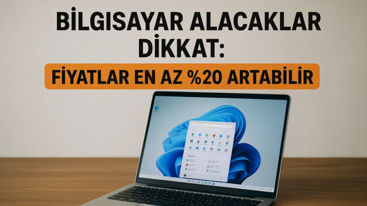 Bilgisayar Alacaklar Dikkat: Fiyatlar En Az %20 Artabilir