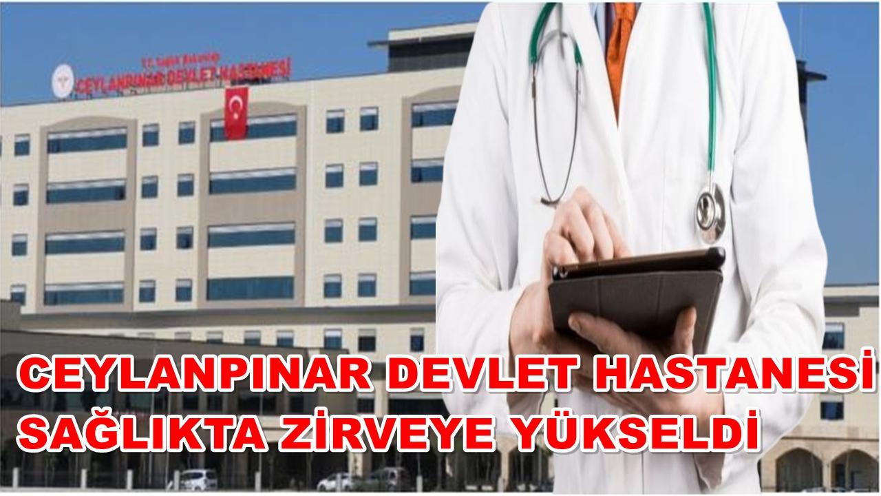 Ceylanpınar Devlet Hastanesi Sağlıkta Zirveye Yükseldi