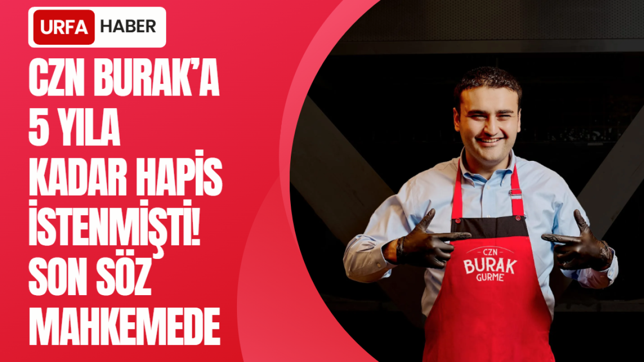 CZN Burak’a 5 Yıla Kadar Hapis İstenmişti! Son Söz Mahkemede
