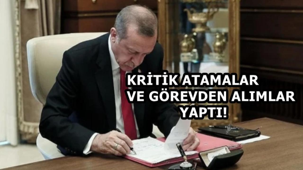Erdoğandan Kritik Karar:Çok Sayıda Atama Ve Görevden Alma !