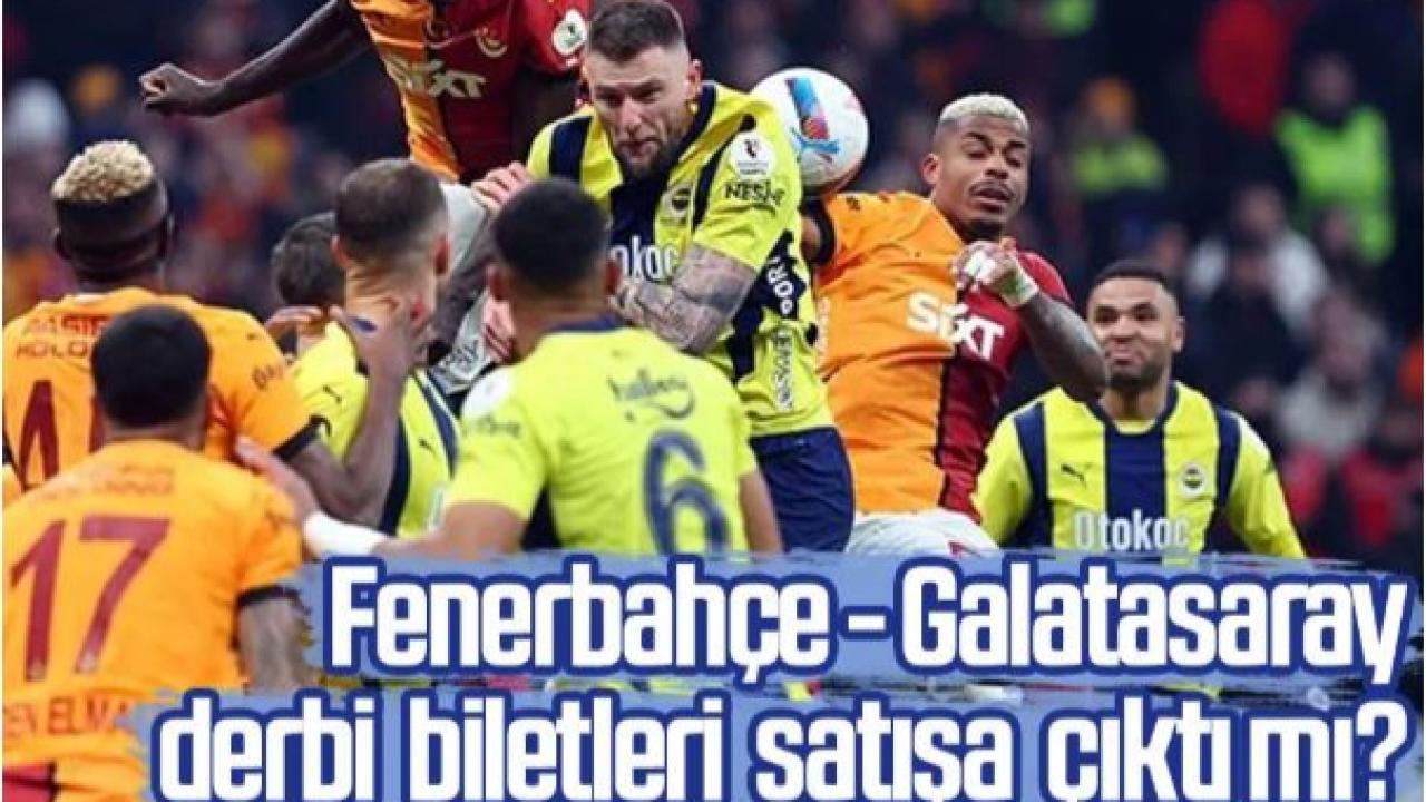 Fenerbahçe Galatasaray Maç Bileti  Ne Zaman Satışa Çıkacak?