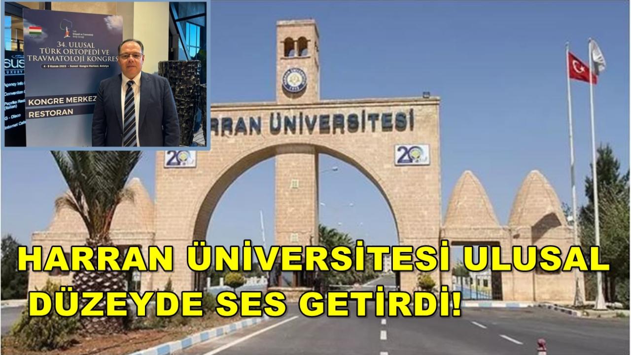 Harran Üniversitesi Ulusal Düzeyde Ses Getirdi!