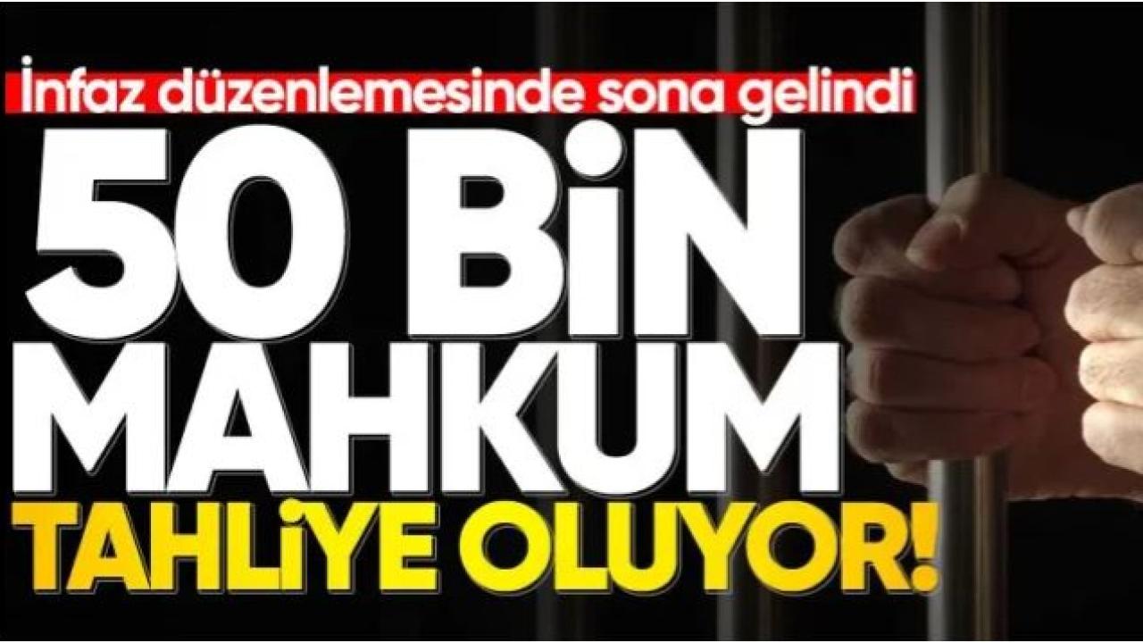 İnfaz Düzenlemesi Netleşti: 50 Bin Kişi Cezaevinden Çıkıyor!