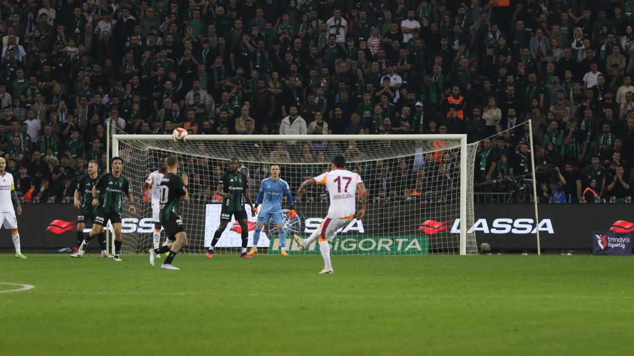 Kocaelispor Galatasaray’ı 1-0 Mağlup Etti