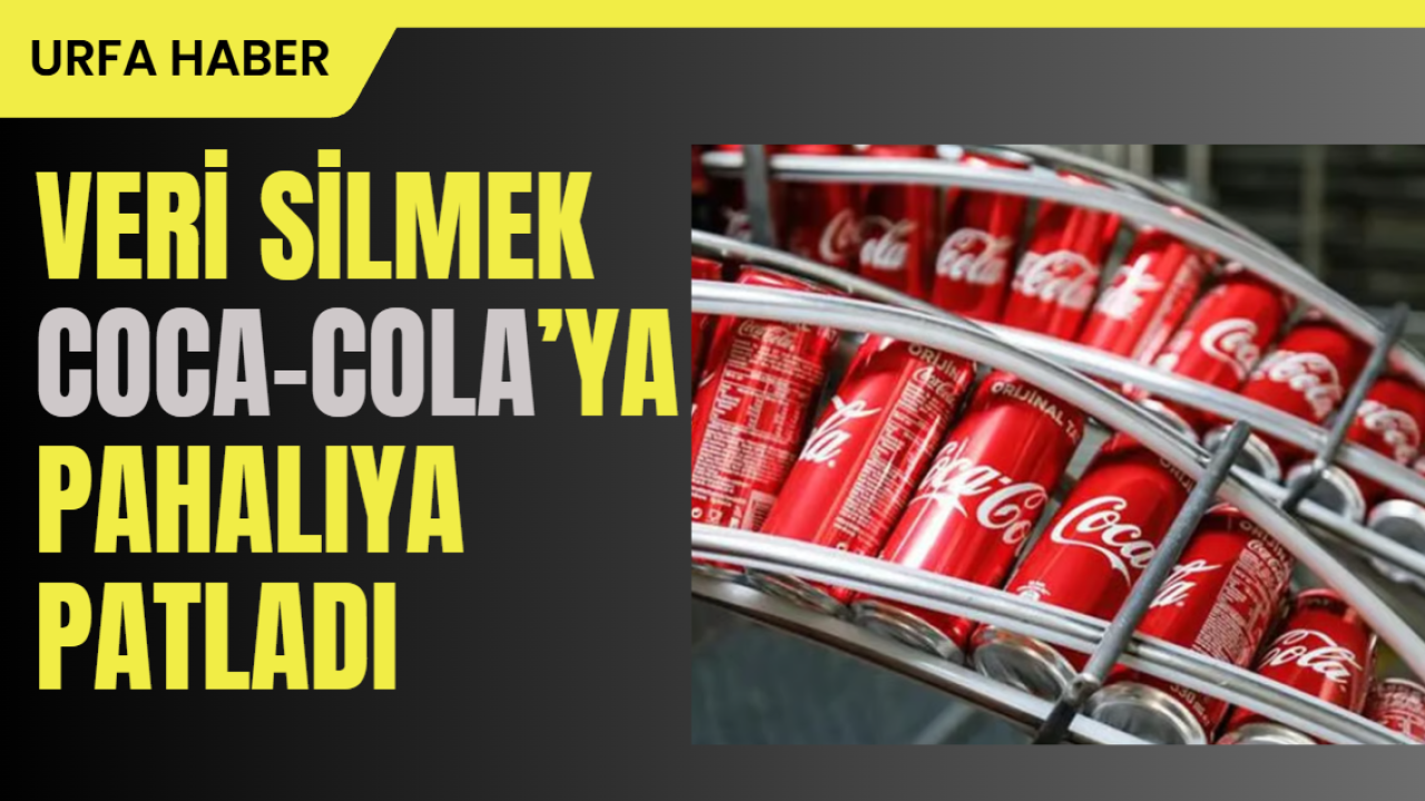 Veri Silmek Coca-Cola'ya Pahalıya Patladı