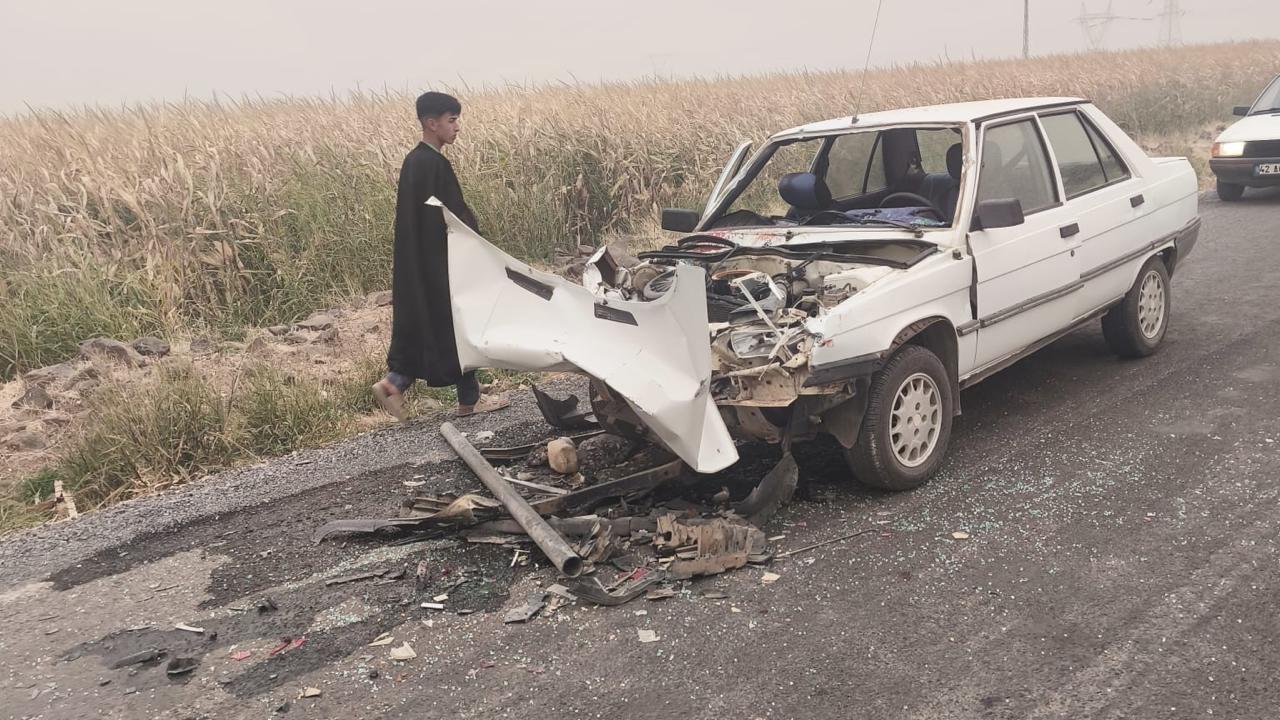 Viranşehir’de Feci Kaza: Araç Hurdaya Döndü, 1’i Ağır 6 Yaralı