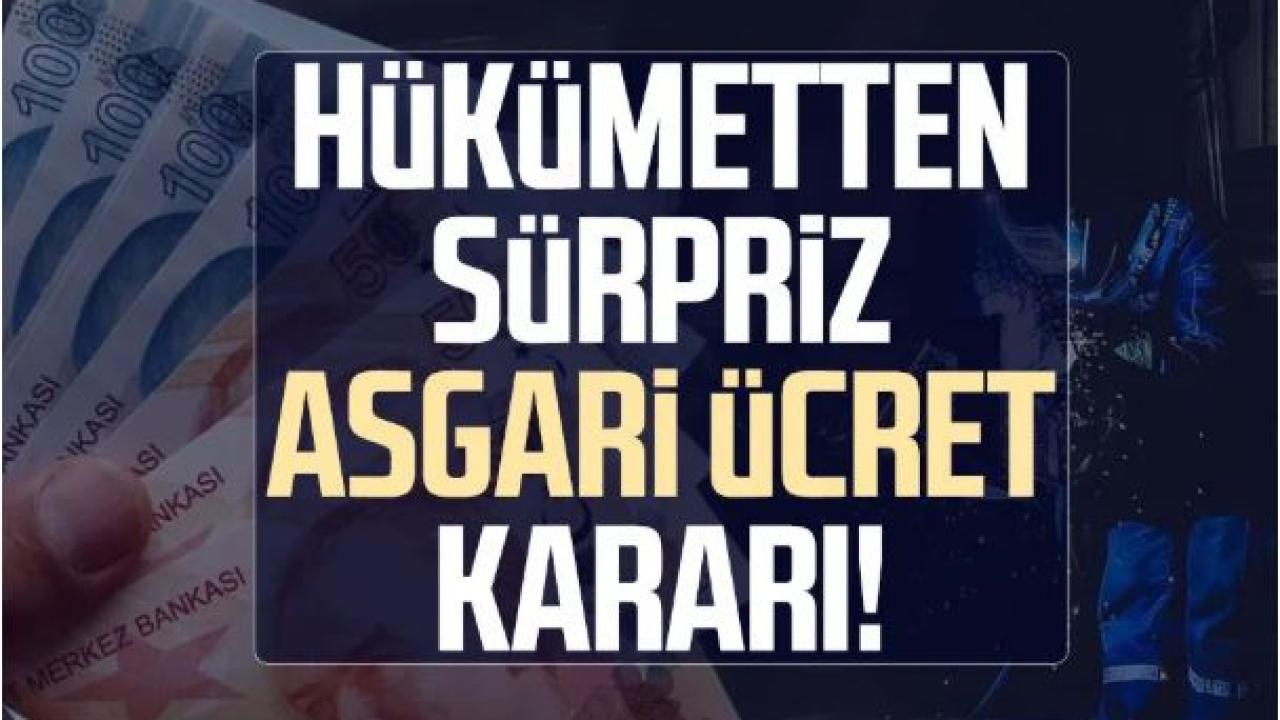 Asgari Ücrette Yeni Zam! Hükümetten Sürpriz Formül